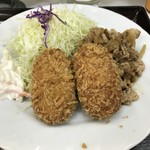 キッチン南海 - H31.1　コロッケ＆生姜焼き