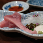 鳥田中 - 2019.1 銚子4.5kgメジお造り とろろ添え