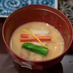 鳥田中 - 2019.1 白湯鶏スープ 白味噌仕立て