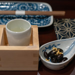 鳥田中 - 2019.1 日本酒と黒豆