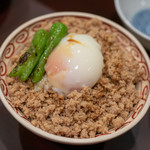 鳥田中 - 2019.1 鶏そぼろ丼（650円）