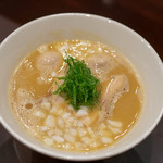 鳥田中 - 2019.1 〆鶏そば醤油白湯（650円）