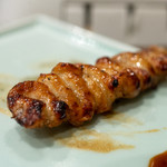 鳥田中 - 2019.1 えん側（200円）手羽の皮