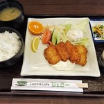 Ranchi Ando Kafe Jemi - ◆魚フライ定食　750円