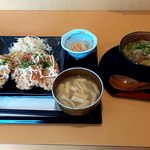 Gohanya Aisai - 定食890円＋小うどん380円