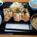 Gohanya Aisai - 鶏カラの明太マヨがけ