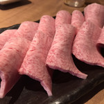 板前焼肉 一光 - 特選ヒウチわさび醤油(¥1,680-×2人前)