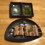 鰻はし本 - ひと口白焼串