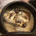 旬菜 おぐら家 - 鯛の炊き込みご飯