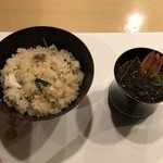 旬菜 おぐら家 - 鯛の炊き込みご飯