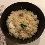 旬菜 おぐら家 - 鯛の炊き込みご飯
