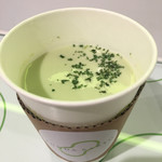 ずんだ茶寮 - ずんだスープ360円