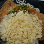 はなまるうどん - きつねうどん300円