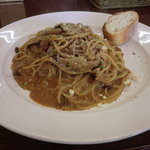 OTTO - 私が注文したＡきのこのブラウンクリームソースのパスタ