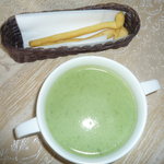 cafe kelp - からしなのスープ