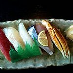 幸寿司 - うどん＋寿しセット