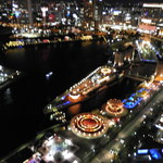 横浜ベイホテル東急 - お部屋からの夜景