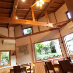 手打ち蕎麦とフレンチの やな木 - ＜10月＞和モダンな店内