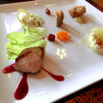 手打ち蕎麦とフレンチの やな木 - ＜10月＞アミューズ盛り合わせ