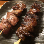 ささよし - ささよし(ハツ、和牛ハラミのスジ焼き)