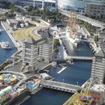 横浜ベイホテル東急 - バルコニーから…