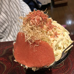 Okonomiyaki Taisei - 餅チーズもんじゃ700円+明太子200円