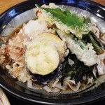 Maru Hachi - 山菜おろしきしめん 550円 天ぷらサクサク♡麺ツルシコ♡