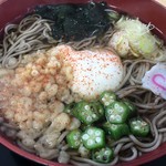 駒亭 - ねばねばそばアップ