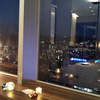 ANAクラウンプラザホテル岡山 和食ダイニング廚洊 - 岡山駅前(西口)の夜景
