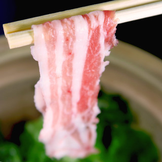 十勝豚のしゃぶしゃぶ