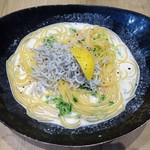 MINORI RESTAURANT & BAR - シラスと明太子・青海苔の軽いクリームスパゲッティ