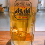 Hiroshima Okonomiyaki Okotarou - 生ビール 中 561円