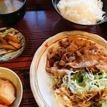 北野屋 - 生姜焼き定食