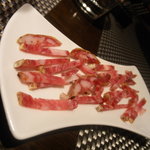レストラン バカール - チンタセネーゼの生サラミ