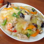 こまどり食堂 - 塩あんかけ♨
