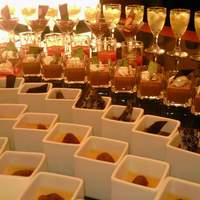 ロビーラウンジ 「マーブルラウンジ」 ヒルトン東京 - 小さなカップに入った色採りどりのデザート達 可愛い♪