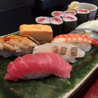 京橋 婆娑羅 - にぎり 7貫 ¥1,800+tax