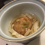 梅の花 - 湯葉揚げ