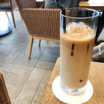 ig cafe - 注文したカフェオレ864円('18.10月中旬)