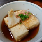 大村バー - 揚げ出し豆腐