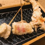 海鮮串天ぷら 中野家 - コース：天ぷら串