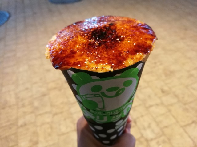 圧倒的ビジュアル こんがり炙ったクレームブリュレのクレープ650円 By ぱりそら ヒステリックジャム 大阪城公園店 大阪ビジネスパーク クレープ 食べログ