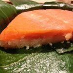 扇一 ます寿し本舗 - 鱒ずし断面