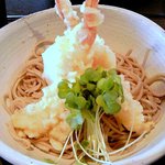 海老天おろしそば