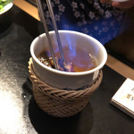 Fukuji - フグヒレをジャブジャブするとアルコールが飛び易い。