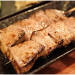 Motsuyaki Sanchou - 焼き物のタレor塩は「おまかせ」できます。