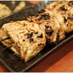 Motsuyaki Sanchou - ゆでしろ（タレ）　タレも美味い！