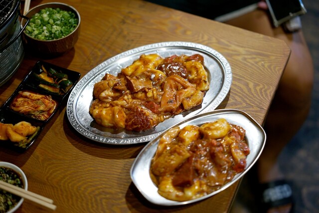 デンスケ 天満店 天神橋筋六丁目 ホルモン 食べログ
