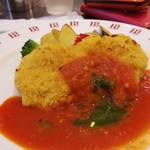 BISTRO309 - チキンカツレツフィレンツェ風バジル風味トマトソース