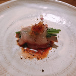 焼き鳥 とりら - ○白肝ささみ刺し様